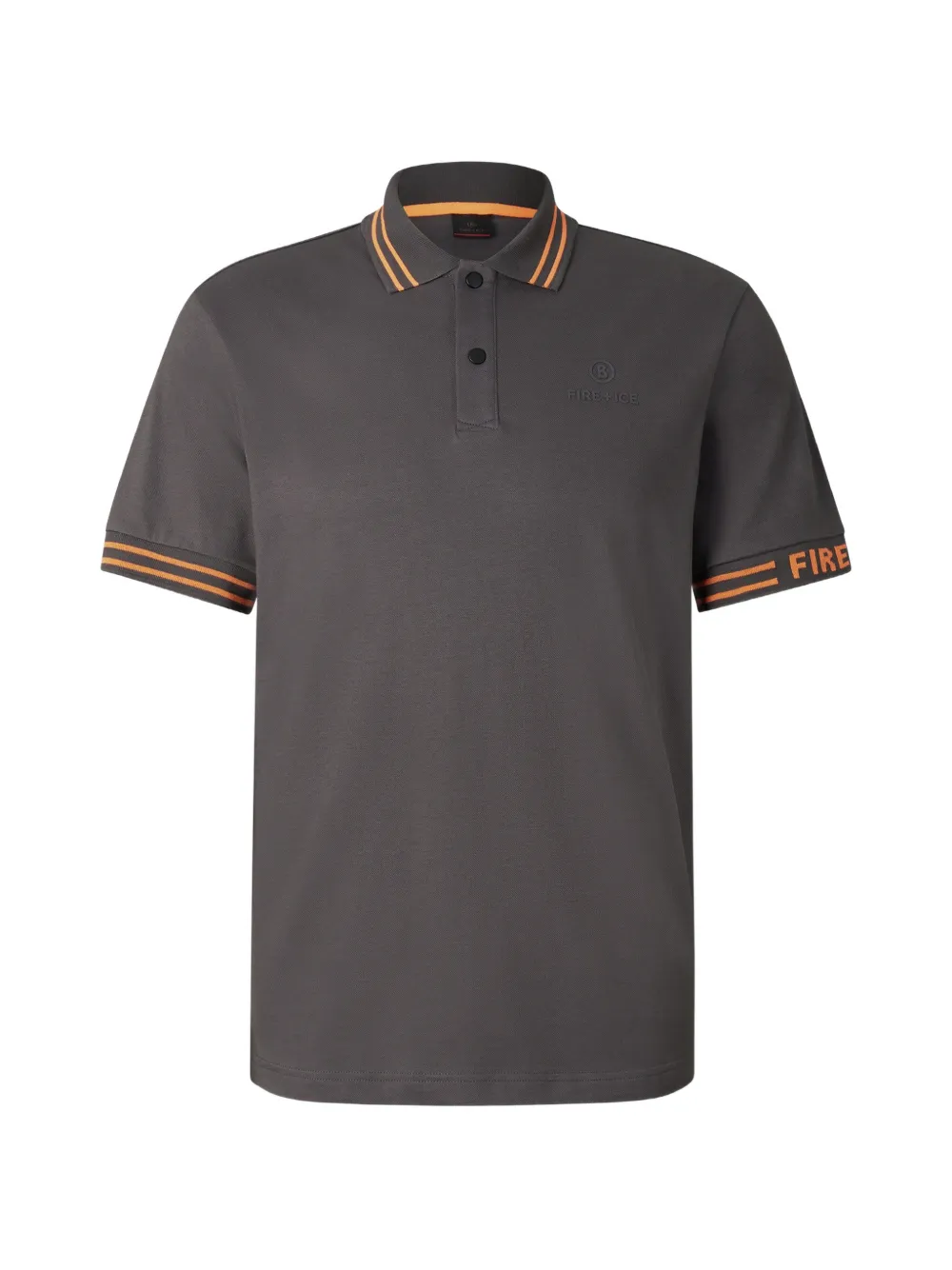 BOGNER FIRE+ICE Polo Arjan con logo - Grigio