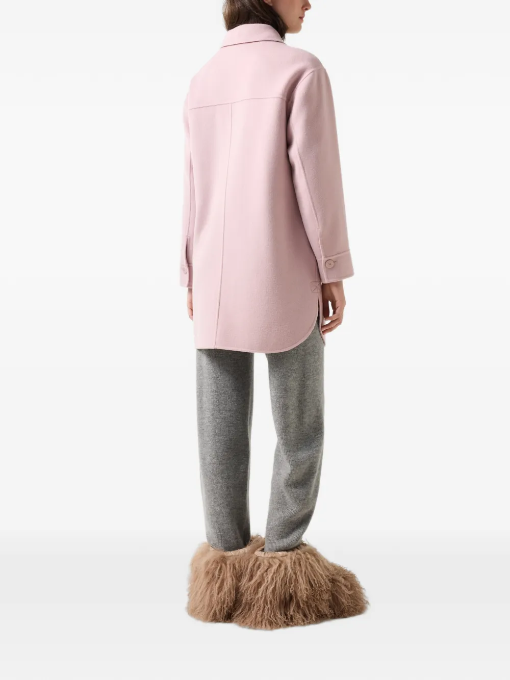 BOGNER Tory jas met knopen Roze