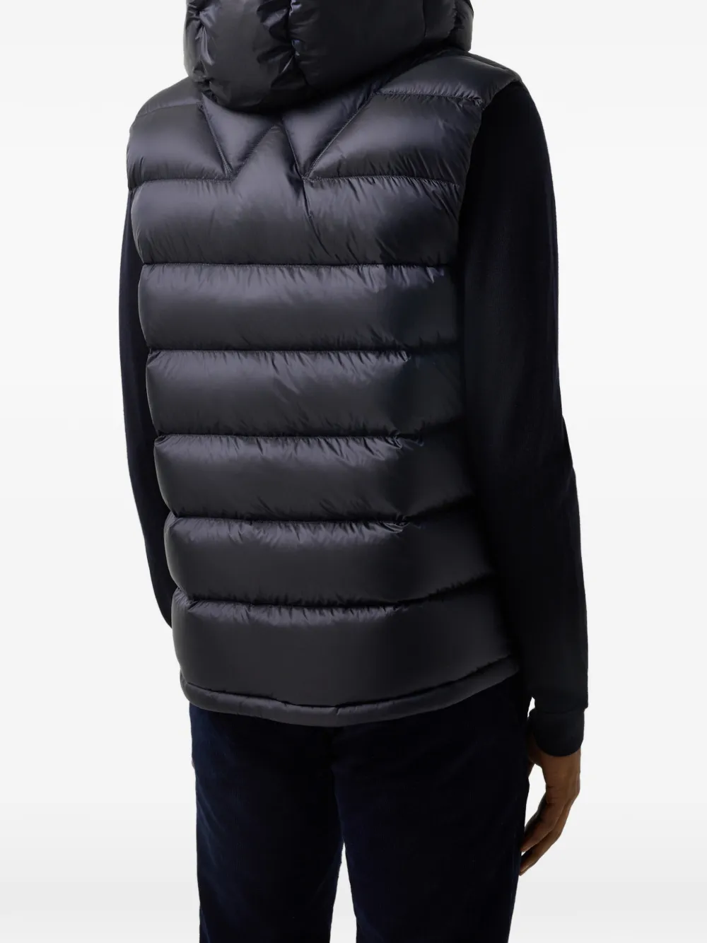 BOGNER Holger quilted gilet Blauw