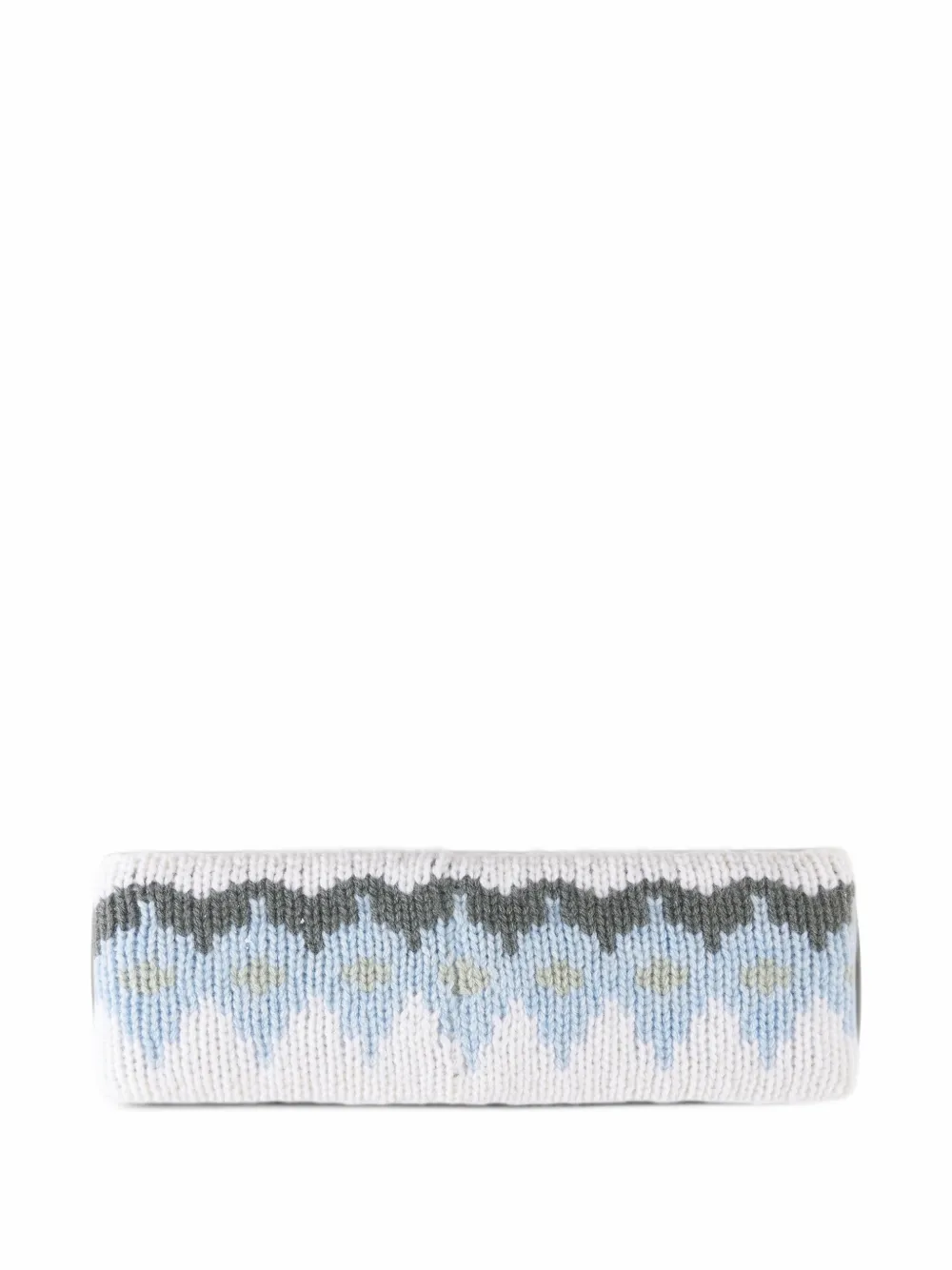 BOGNER Loca fair-isle print headband Wit