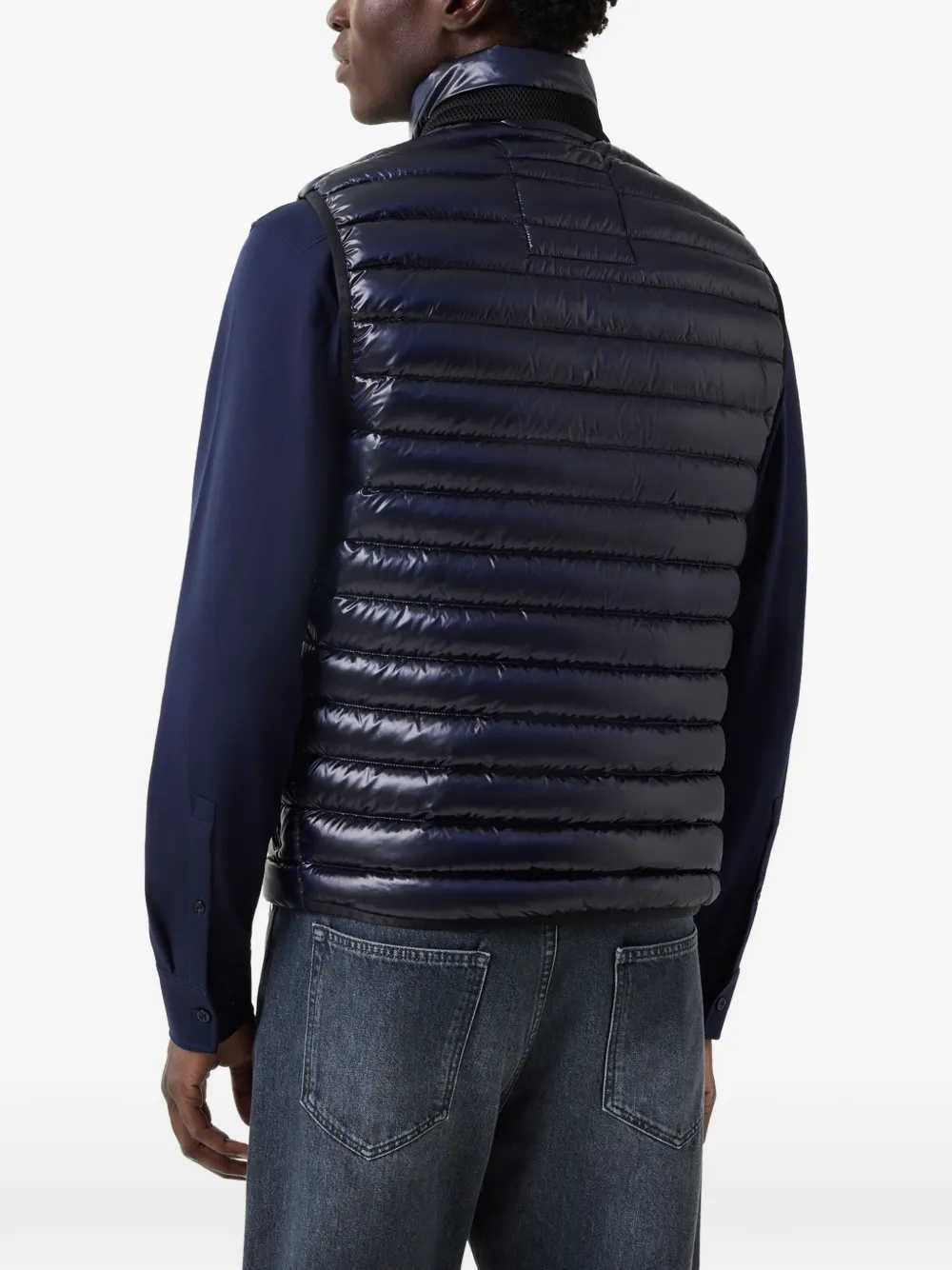BOGNER Lasse quilted gilet Blauw