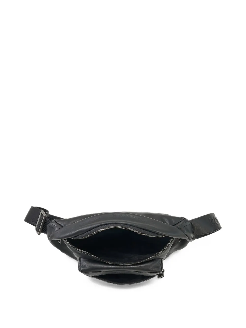 BOGNER Calgary Cedric leather belt bag Zwart