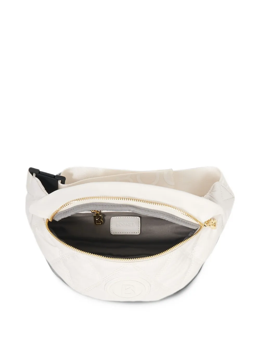 BOGNER Tirano Runa quilted belt bag Wit