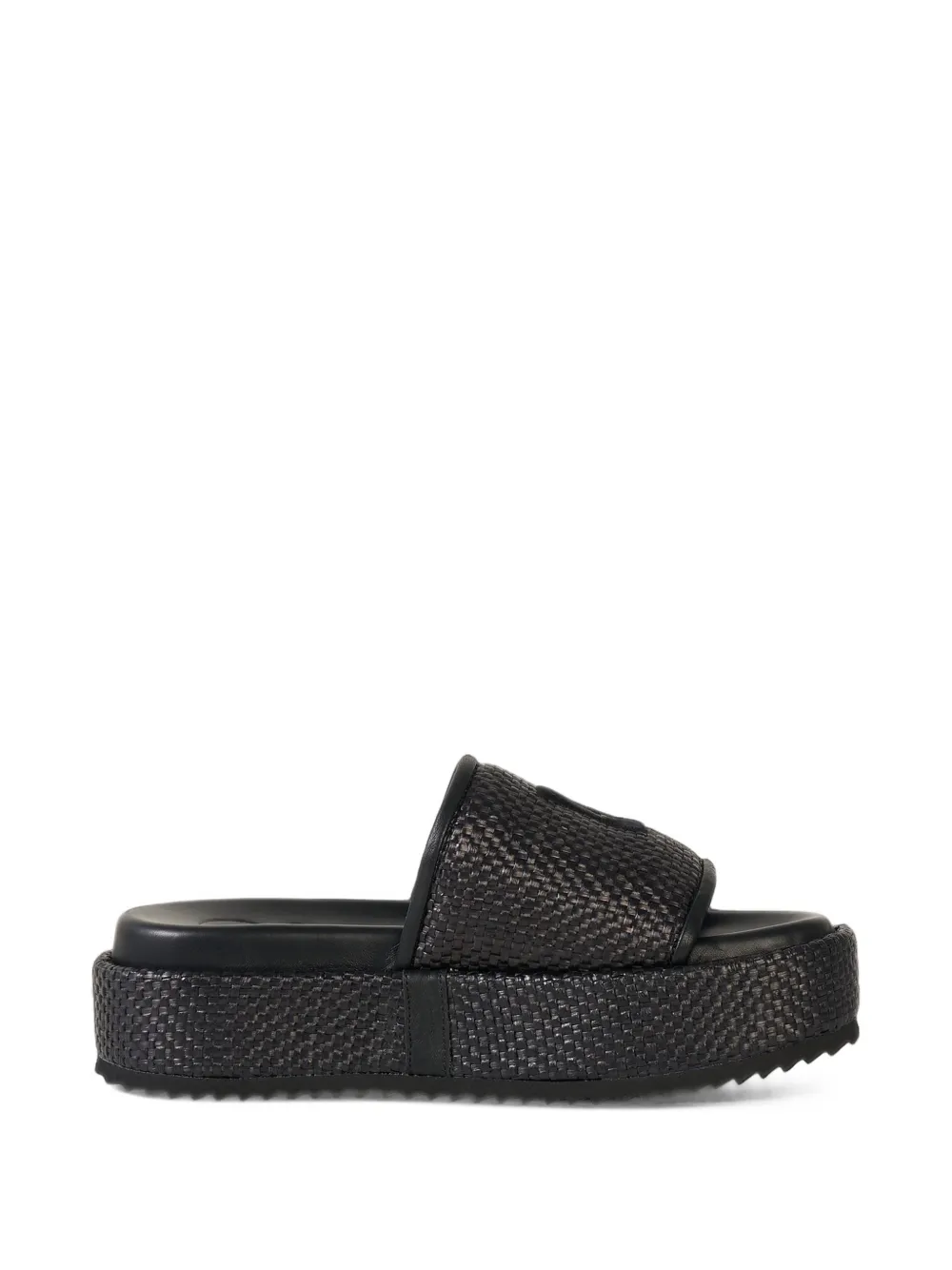 BOGNER sandales plateforme Sorrento tissées - Noir BOGNER sandales plateforme Sorrento tissées - Noir