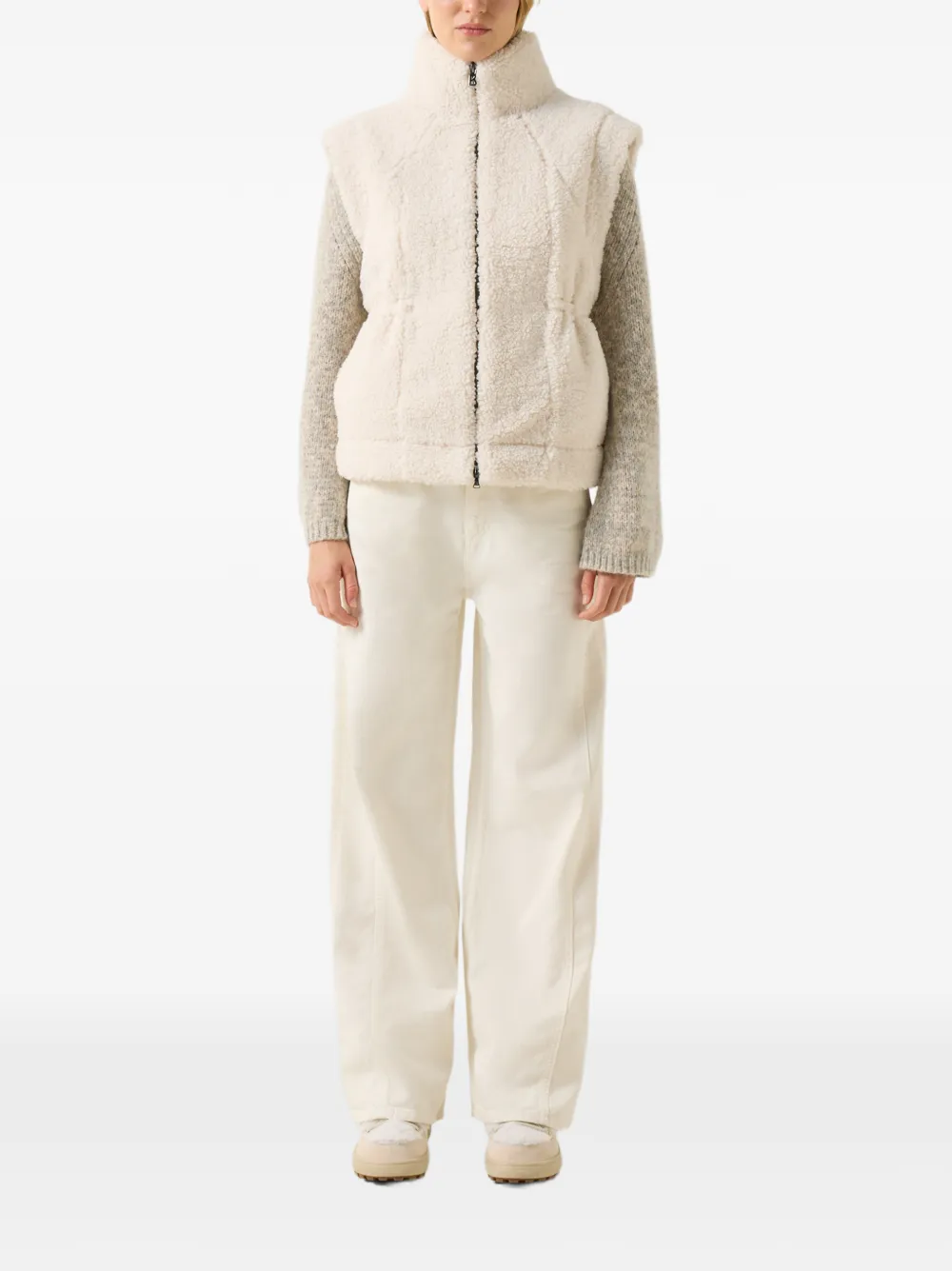 BOGNER Kylie teddy gilet Beige