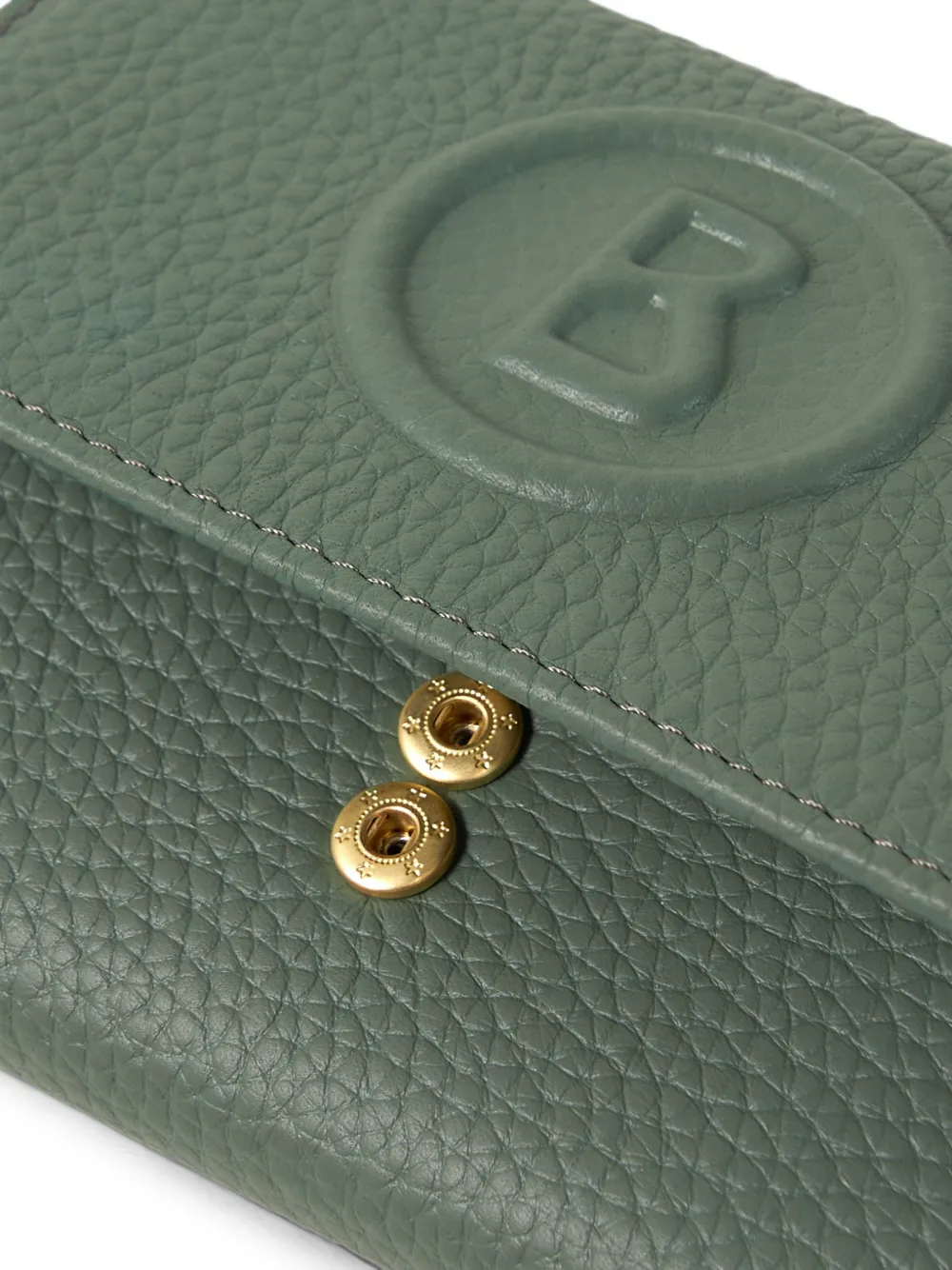 BOGNER Bozen Nena pebbled leather wallet Groen