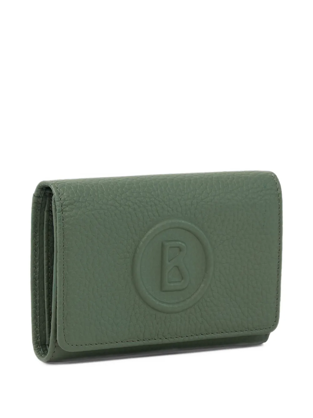 BOGNER Bozen Nena pebbled leather wallet Groen