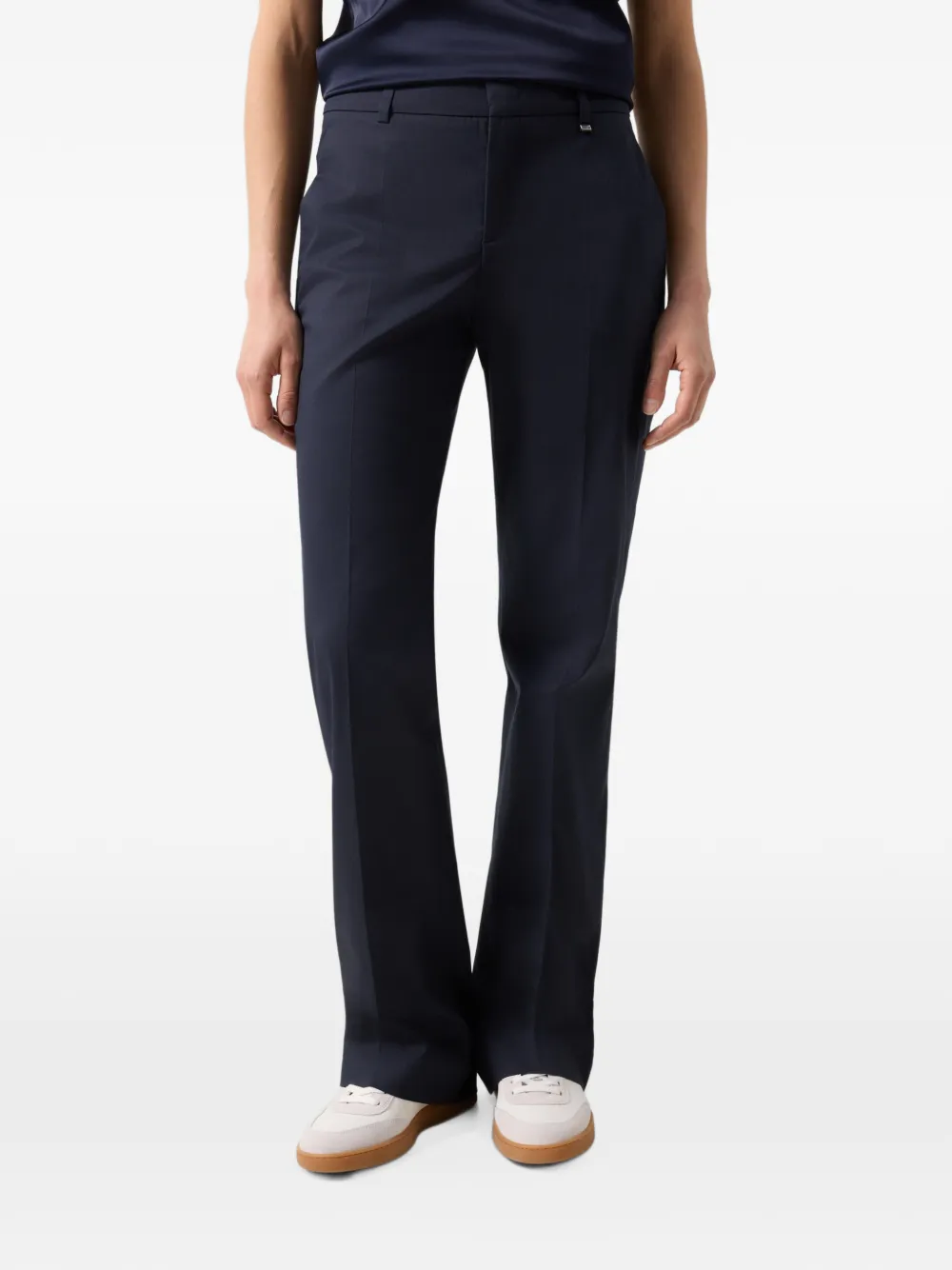 BOGNER Jody gabardine trousers Blauw