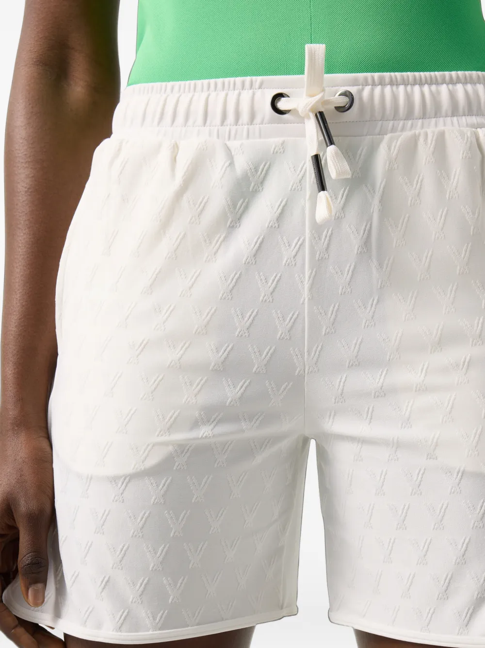 BOGNER Alycia jacquard-pattern shorts Wit