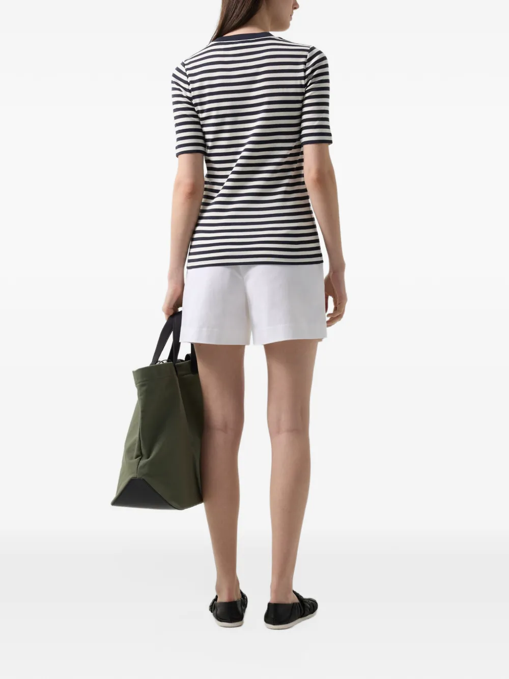 BOGNER Nikini striped T-shirt Blauw