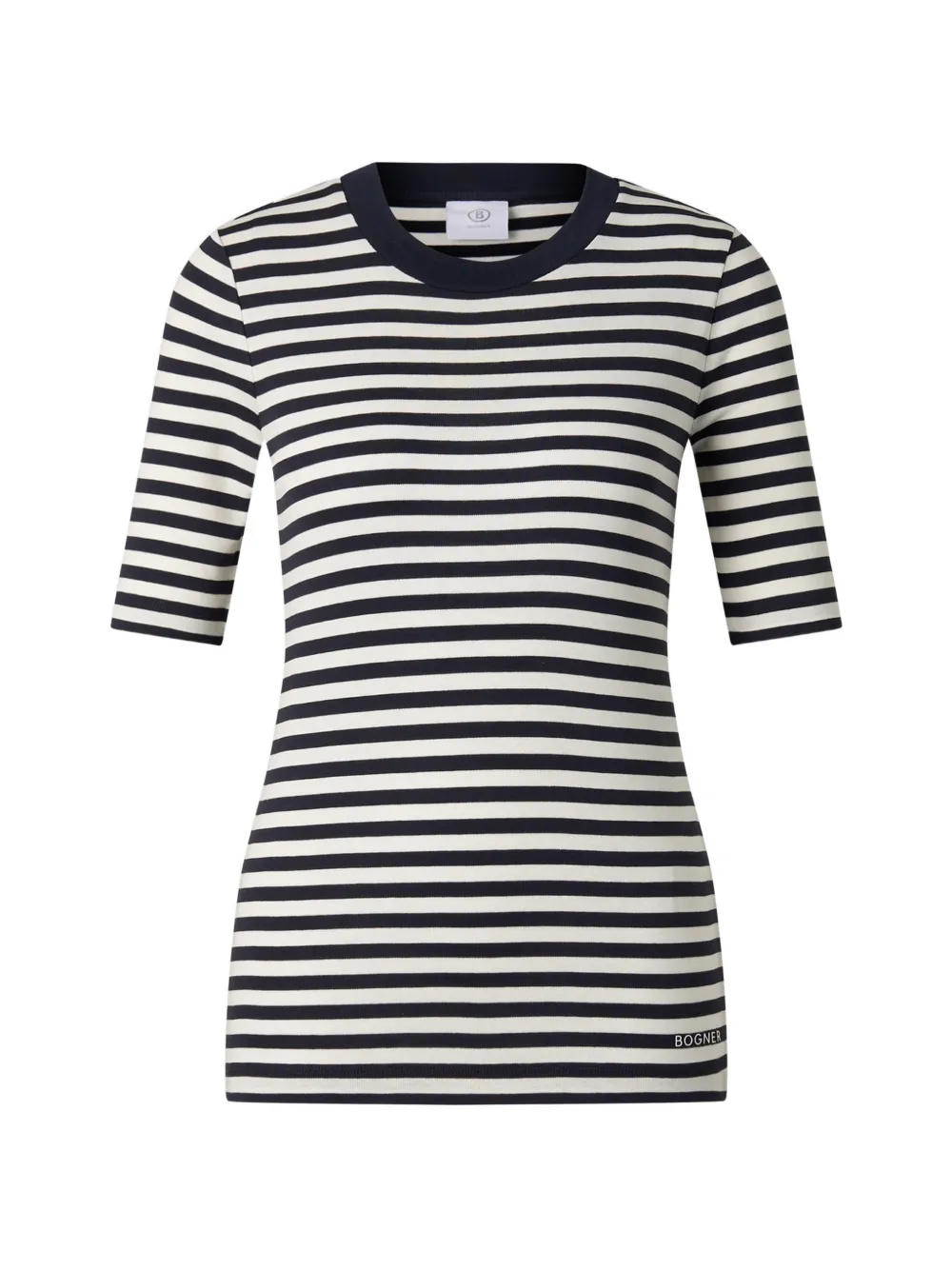BOGNER Nikini striped T-shirt Blauw