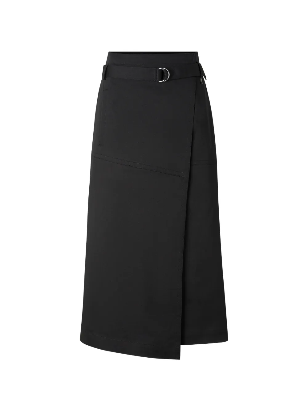 BOGNER Jocy wrap midi skirt - Schwarz