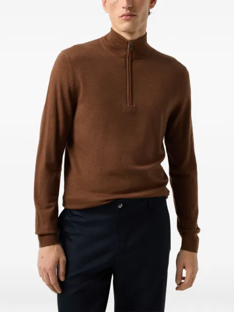 BOGNER Ouri Pullover aus Merinowolle mit Reißverschluss