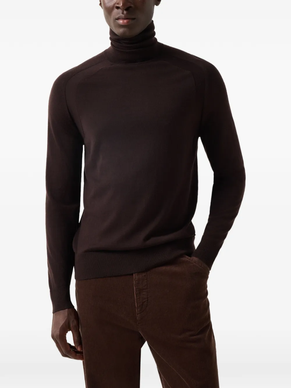 BOGNER Gordon roll-neck sweater Bruin