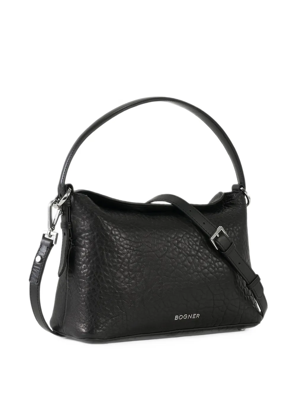 BOGNER Anzere Phoenix leather shoulder bag Zwart