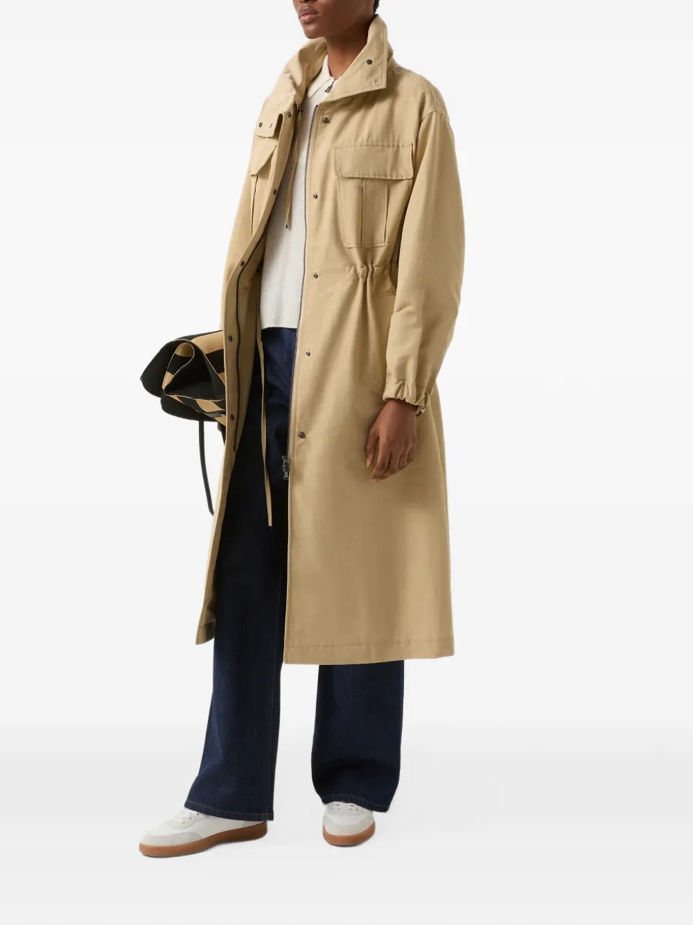 BOGNER Elektra drawstring parka Beige