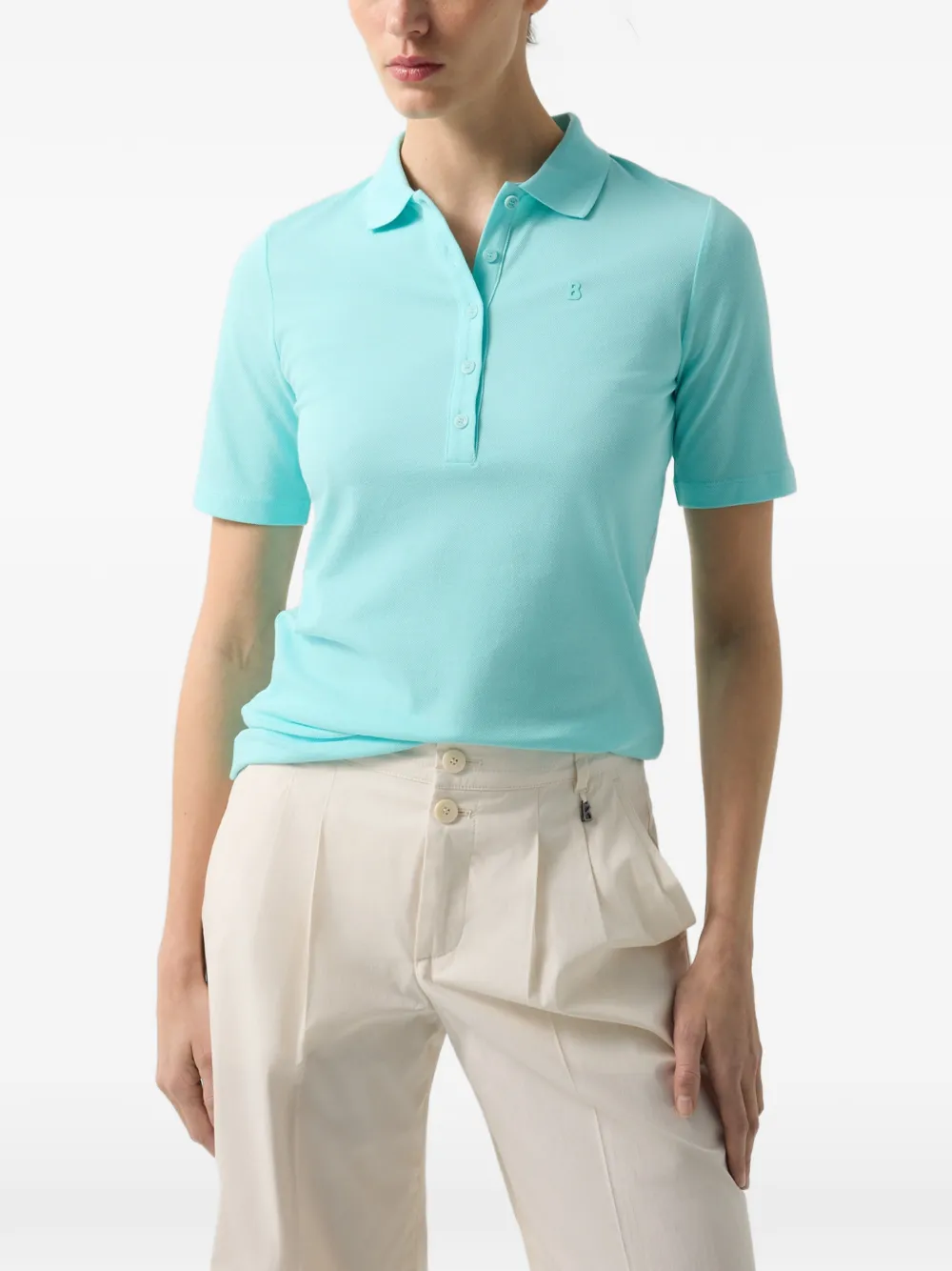 BOGNER Malika piqué polo shirt Blauw