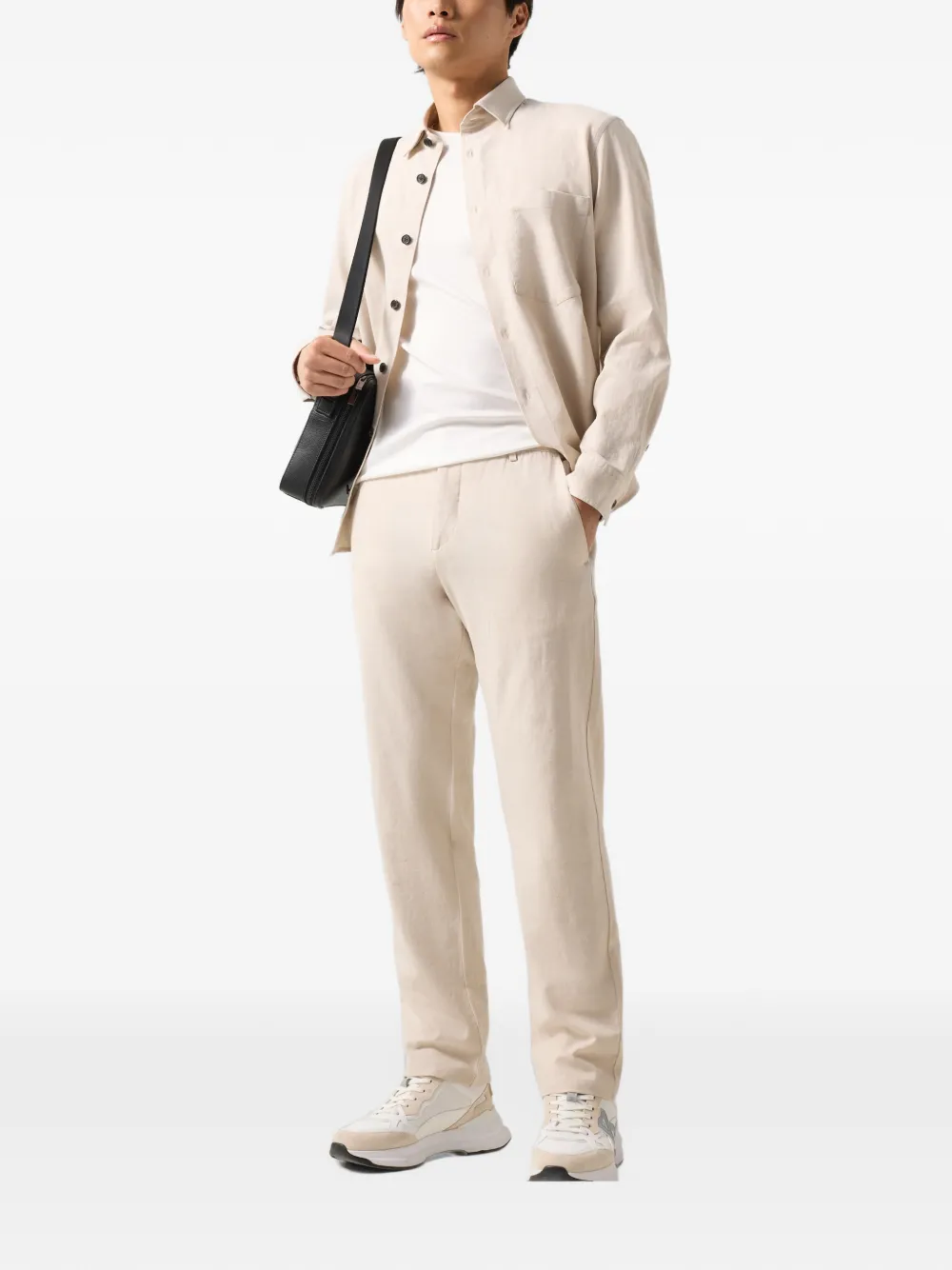 BOGNER Marcus drawstring trousers Beige