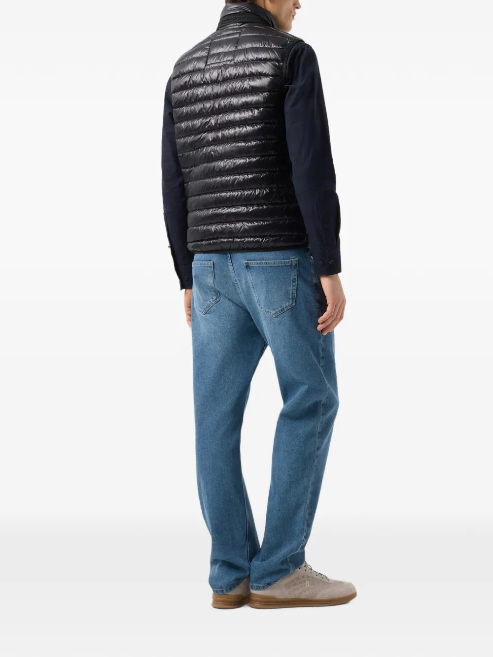 BOGNER Lasse quilted down gilet Zwart