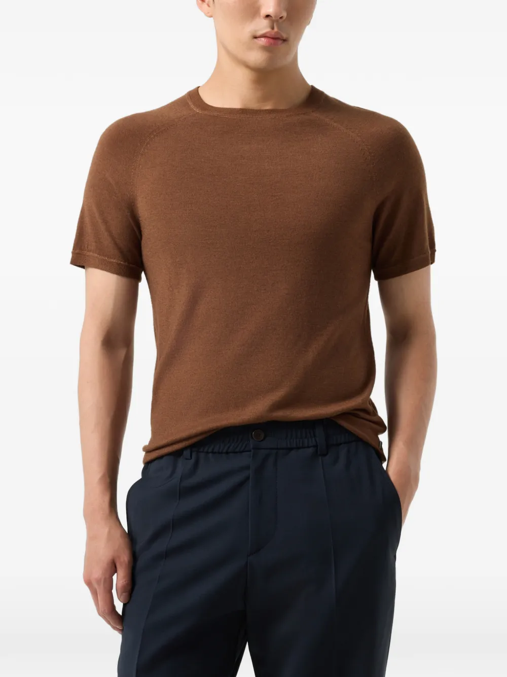 BOGNER Osaka crew-neck sweater Bruin