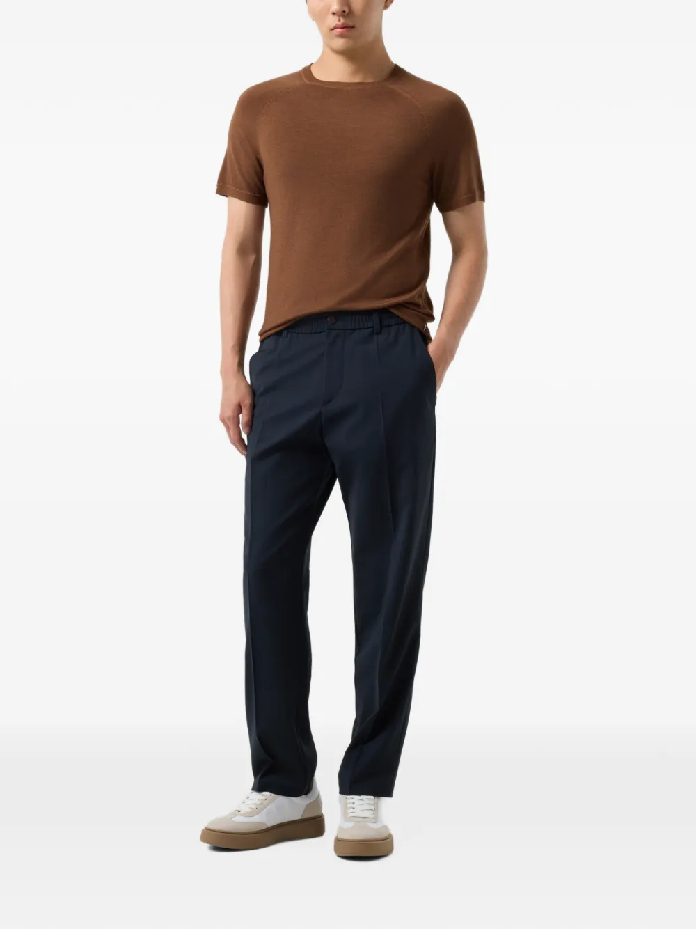 BOGNER Osaka crew-neck sweater Bruin