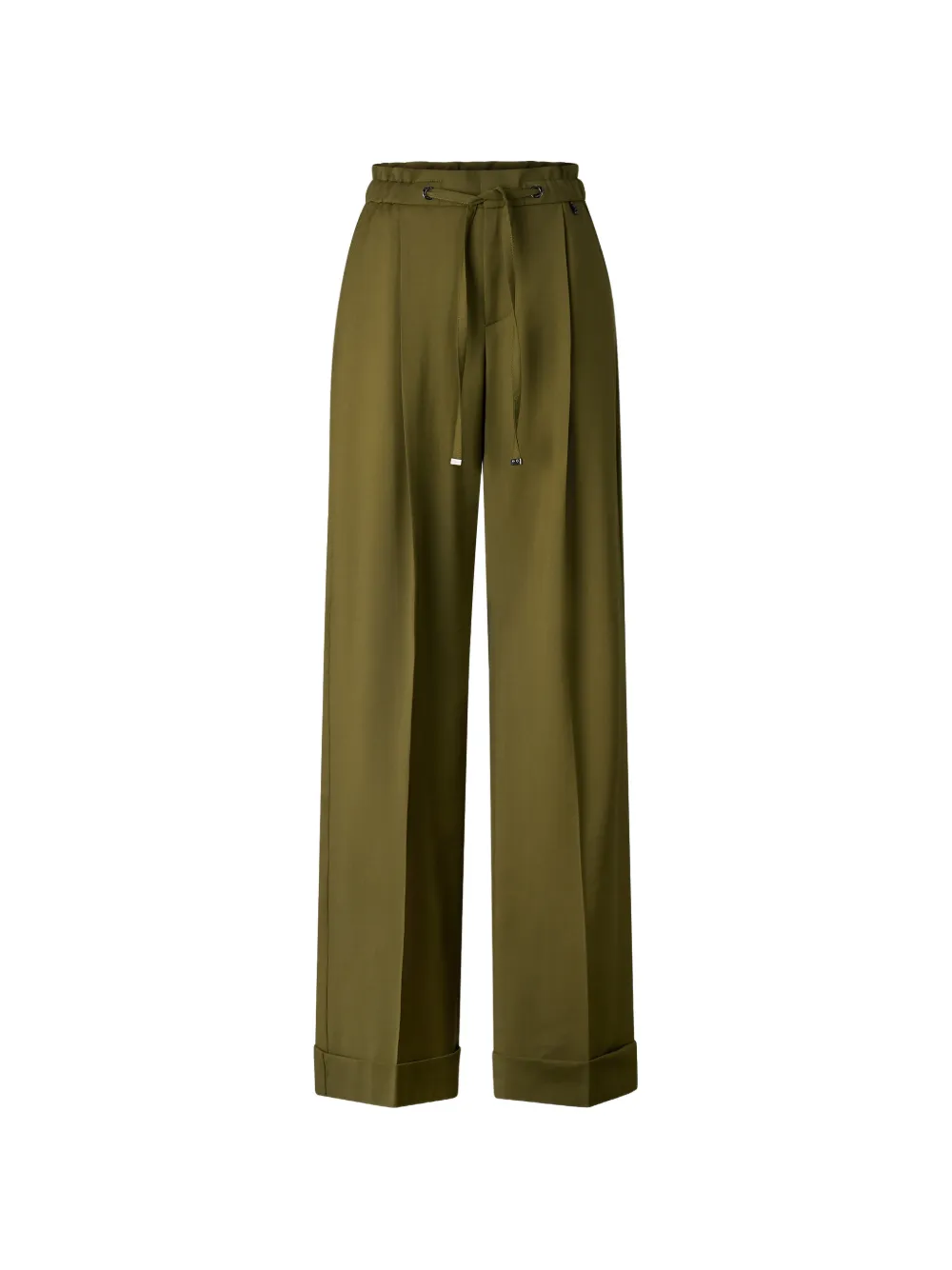 BOGNER pantalon Elfy plissé en laine - Vert BOGNER pantalon Elfy plissé en laine - Vert