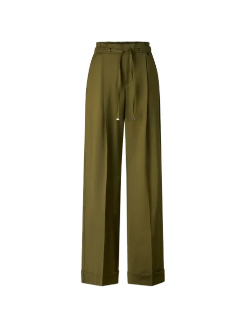 BOGNER Elfy pleated wool trousers