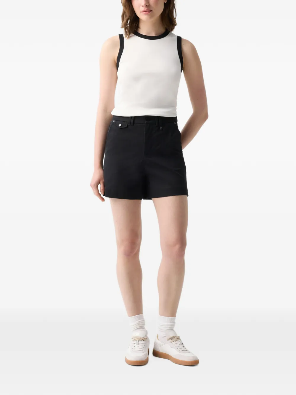 BOGNER Niki logo-stitching tank top Wit