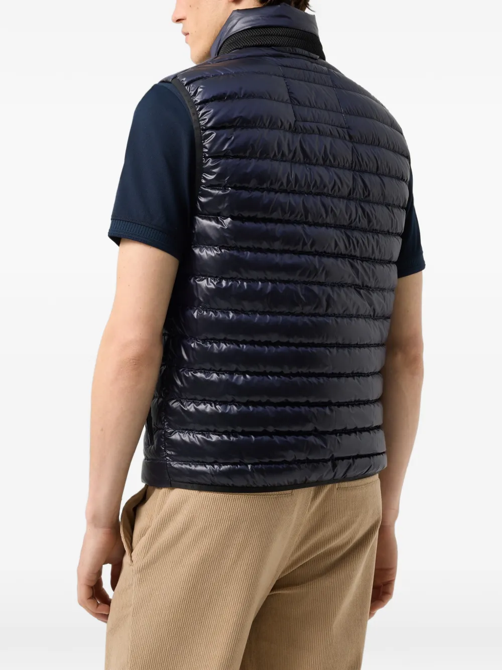 BOGNER Lasse quilted gilet Blauw