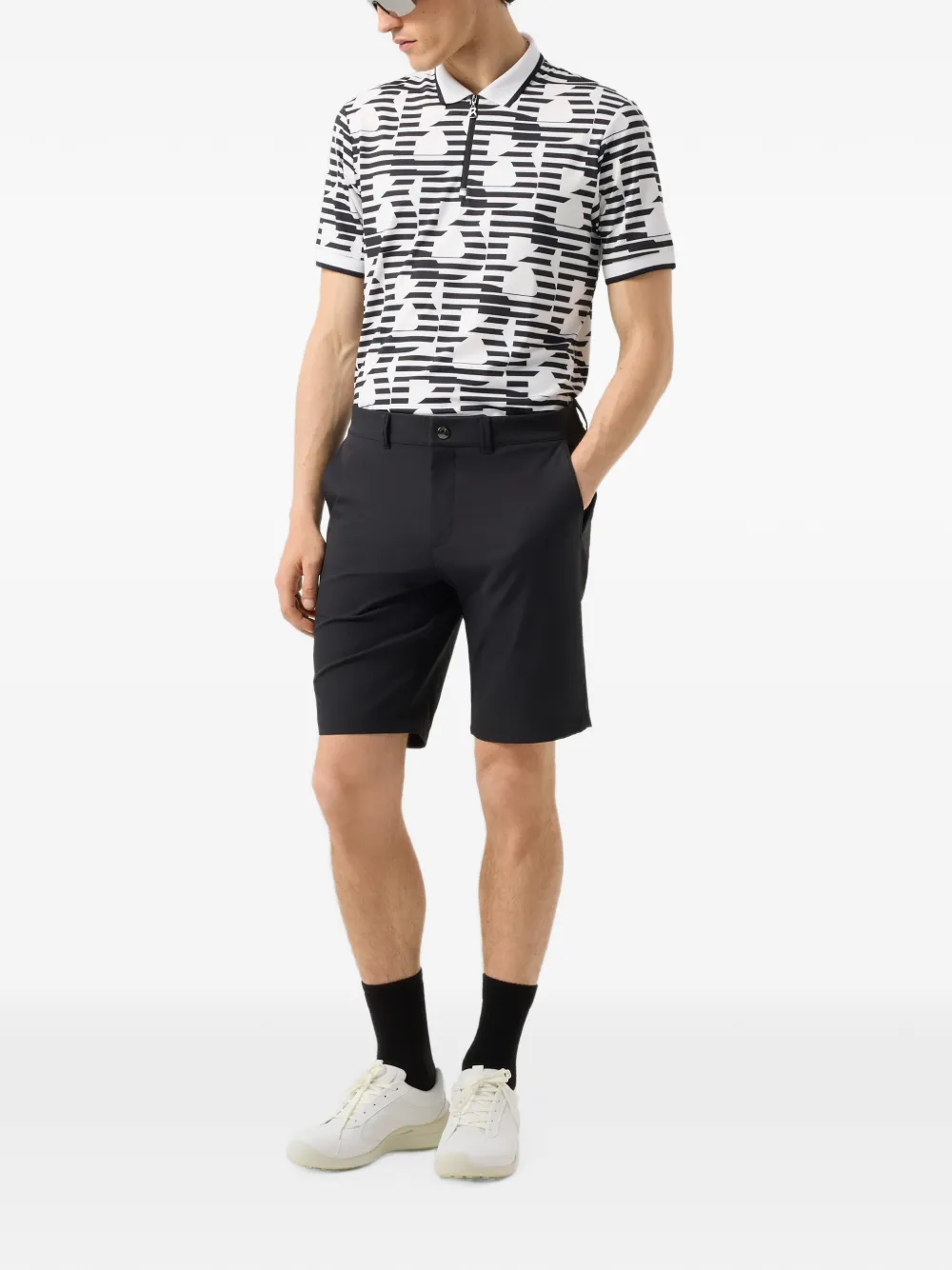 BOGNER Gordie water-repellent shorts Zwart