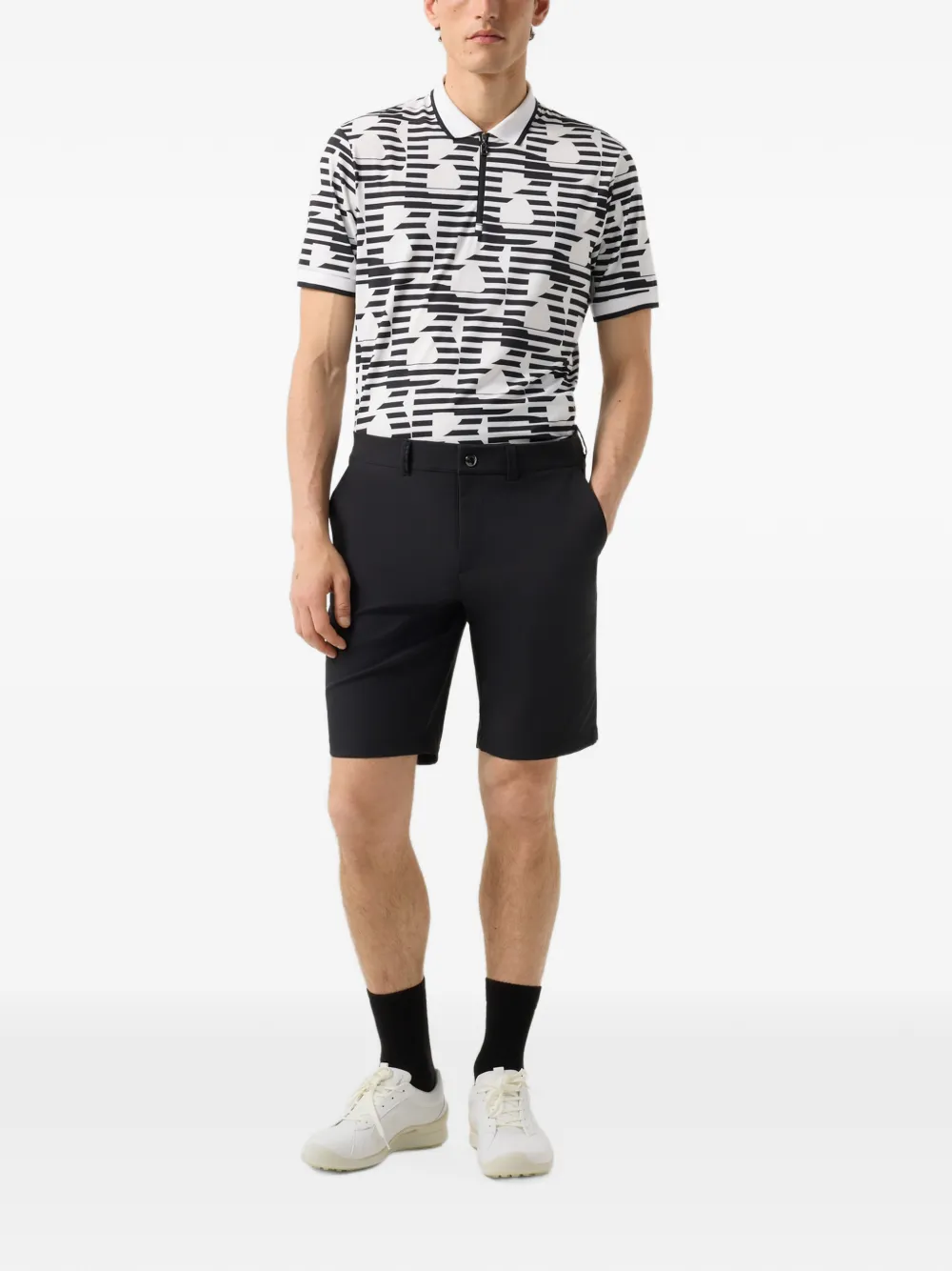 BOGNER Gordie water-repellent shorts Zwart