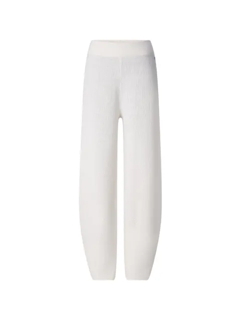 BOGNER Luana ribbed-waist trousers