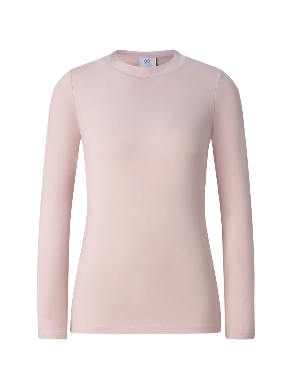 BOGNER Alexi logo-stitch T-shirt Roze