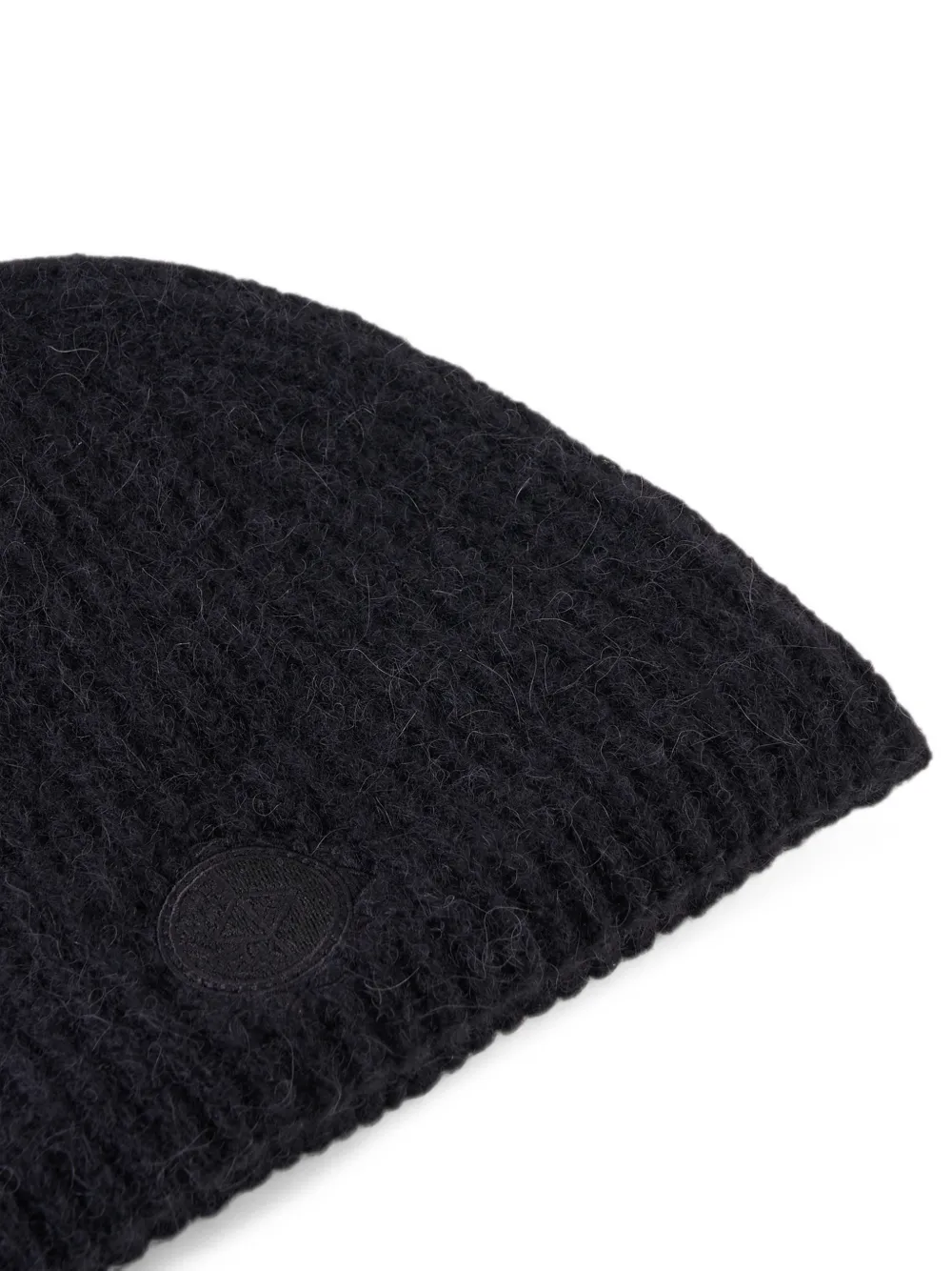 BOGNER FIRE+ICE Aneta logo-patch beanie hat Zwart