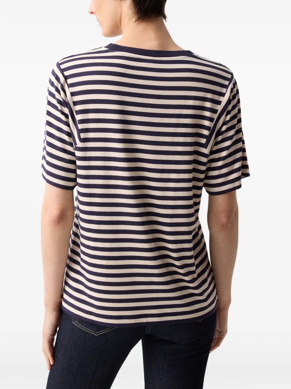 BOGNER Raya striped T-shirt Blauw