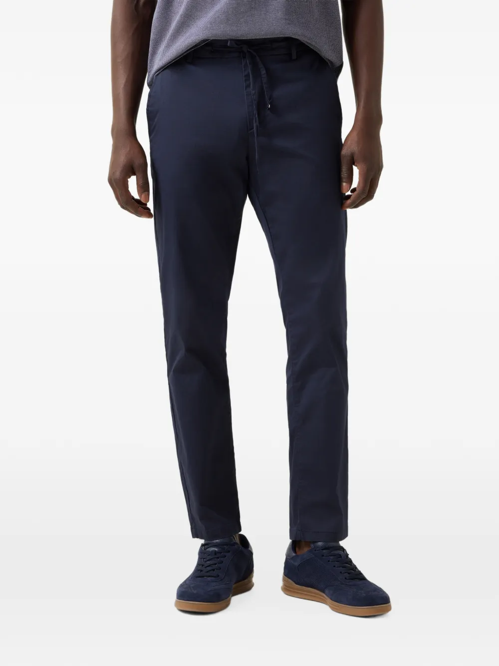 BOGNER Riley cotton chinos Blauw