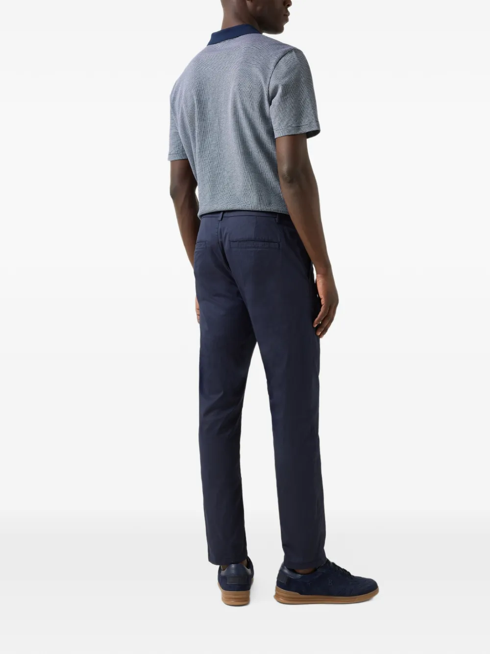 BOGNER Riley cotton chinos Blauw
