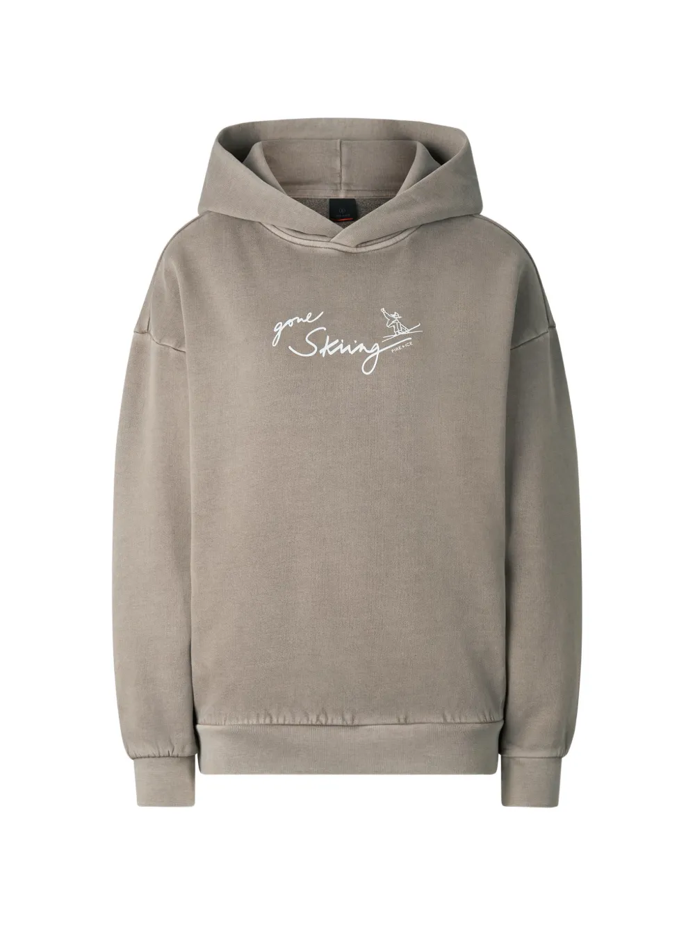 BOGNER FIRE+ICE Sibel Hoodie aus Baumwolle mit Logo-Print - Nude