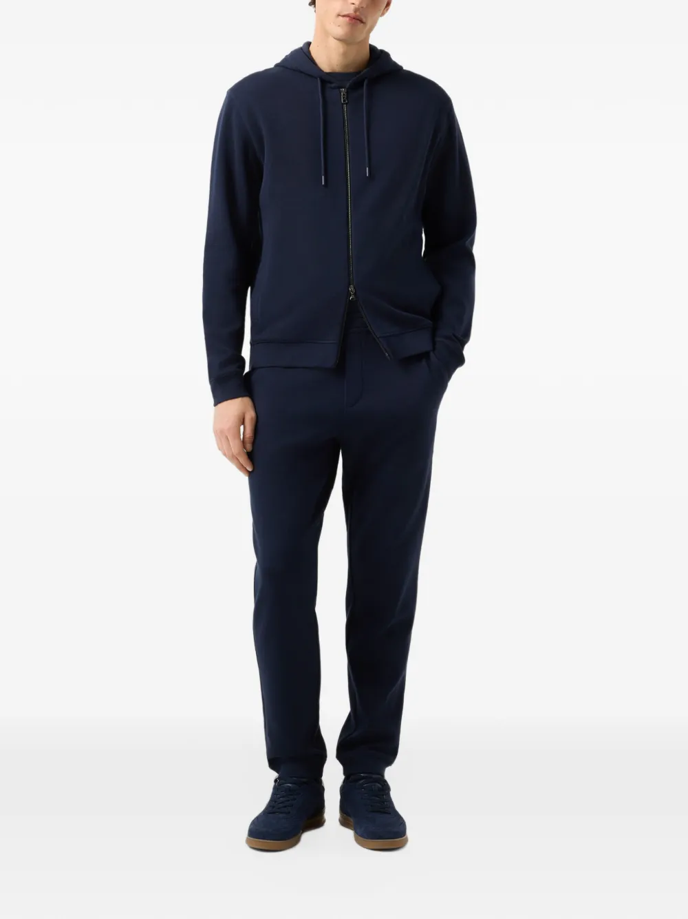 BOGNER Laros zip-up hoodie Blauw