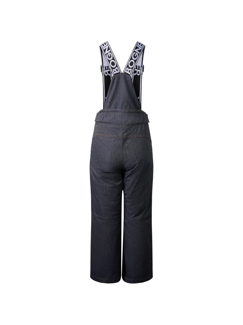 Bogner Kids Yuki logo-strap ski trousers Blauw