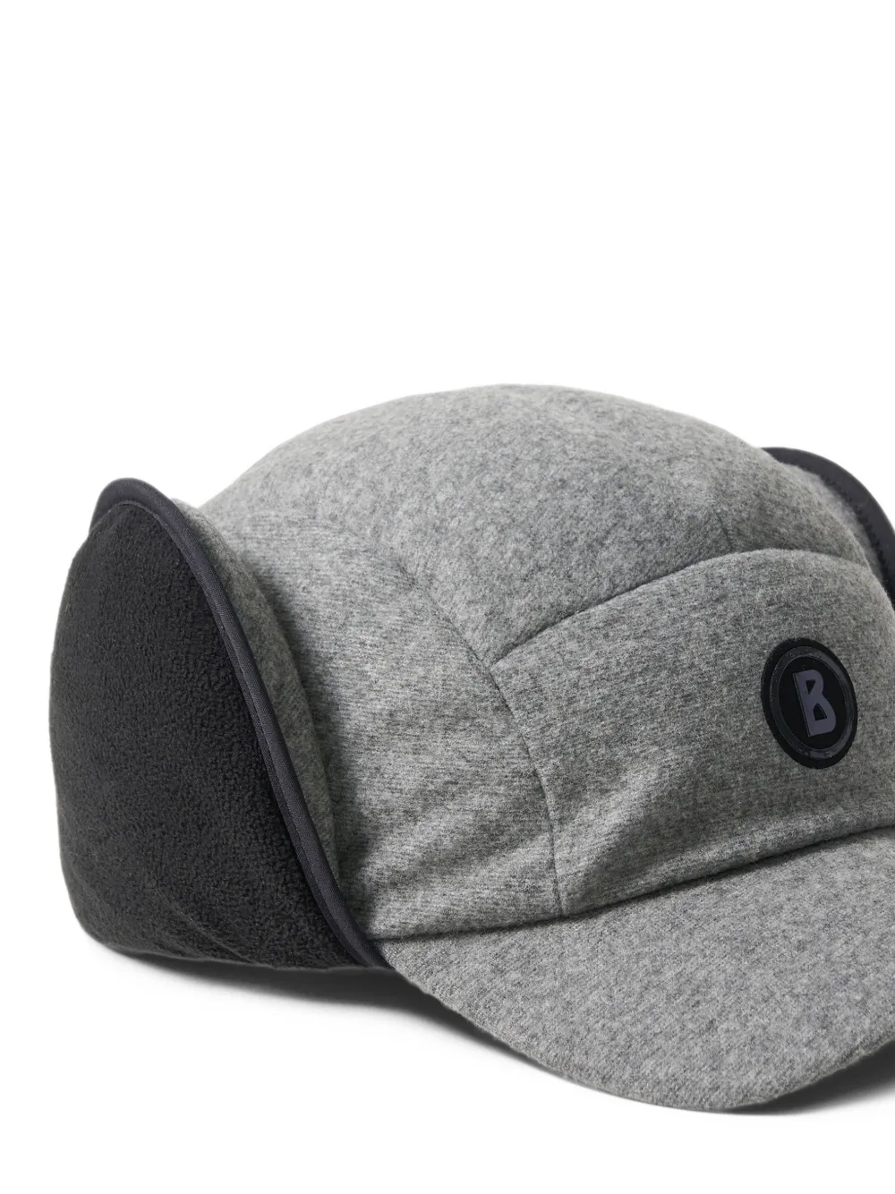 BOGNER Ricky ear-flap cap Grijs