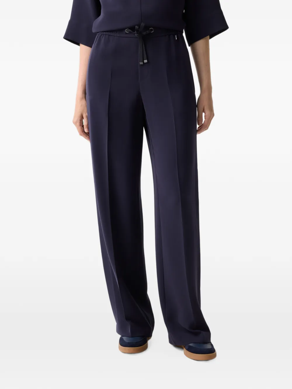 BOGNER pantalon Enny plissé en crêpe - Bleu BOGNER pantalon Enny plissé en crêpe - Bleu