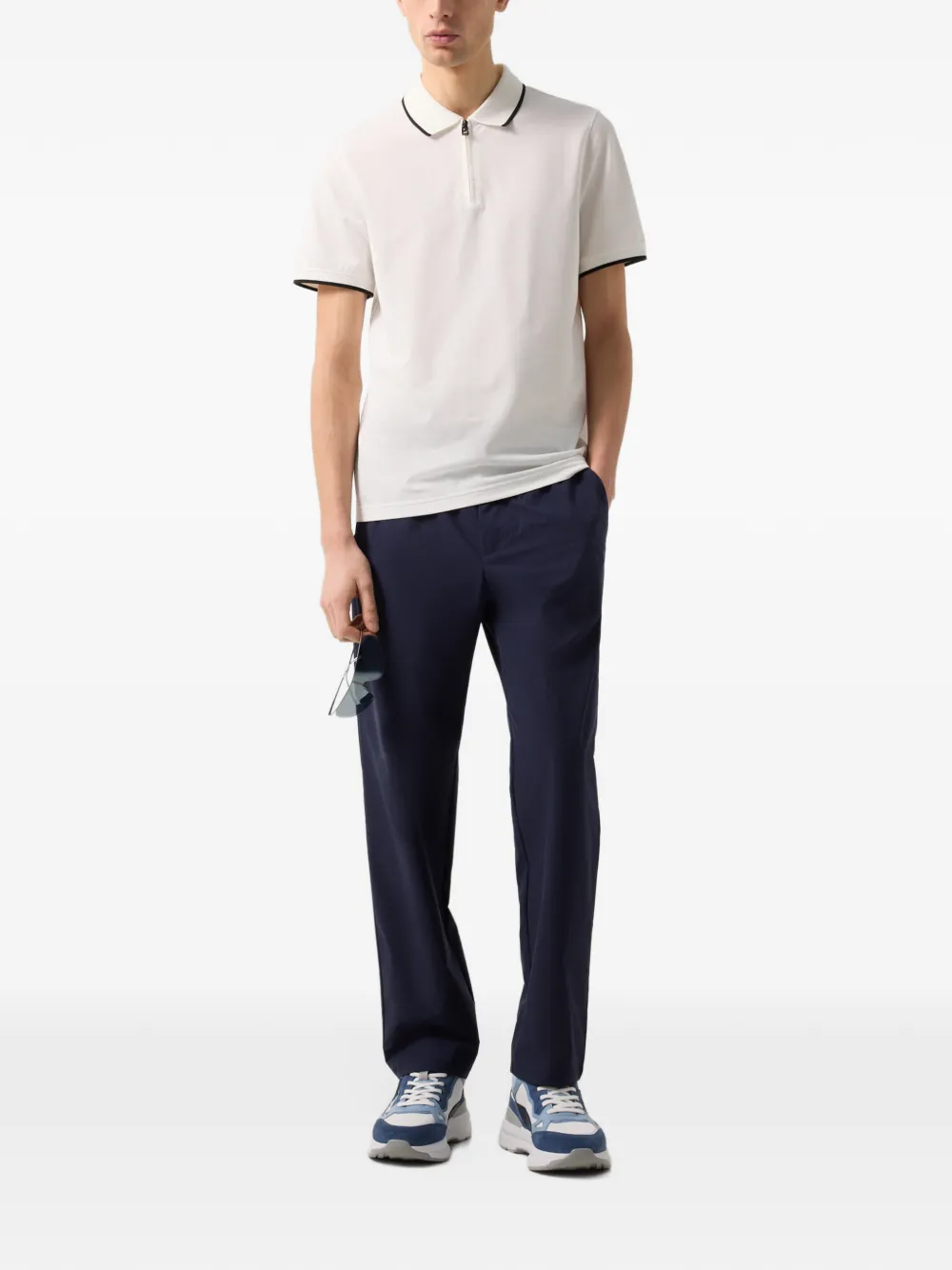 BOGNER Timo piqué polo shirt Wit