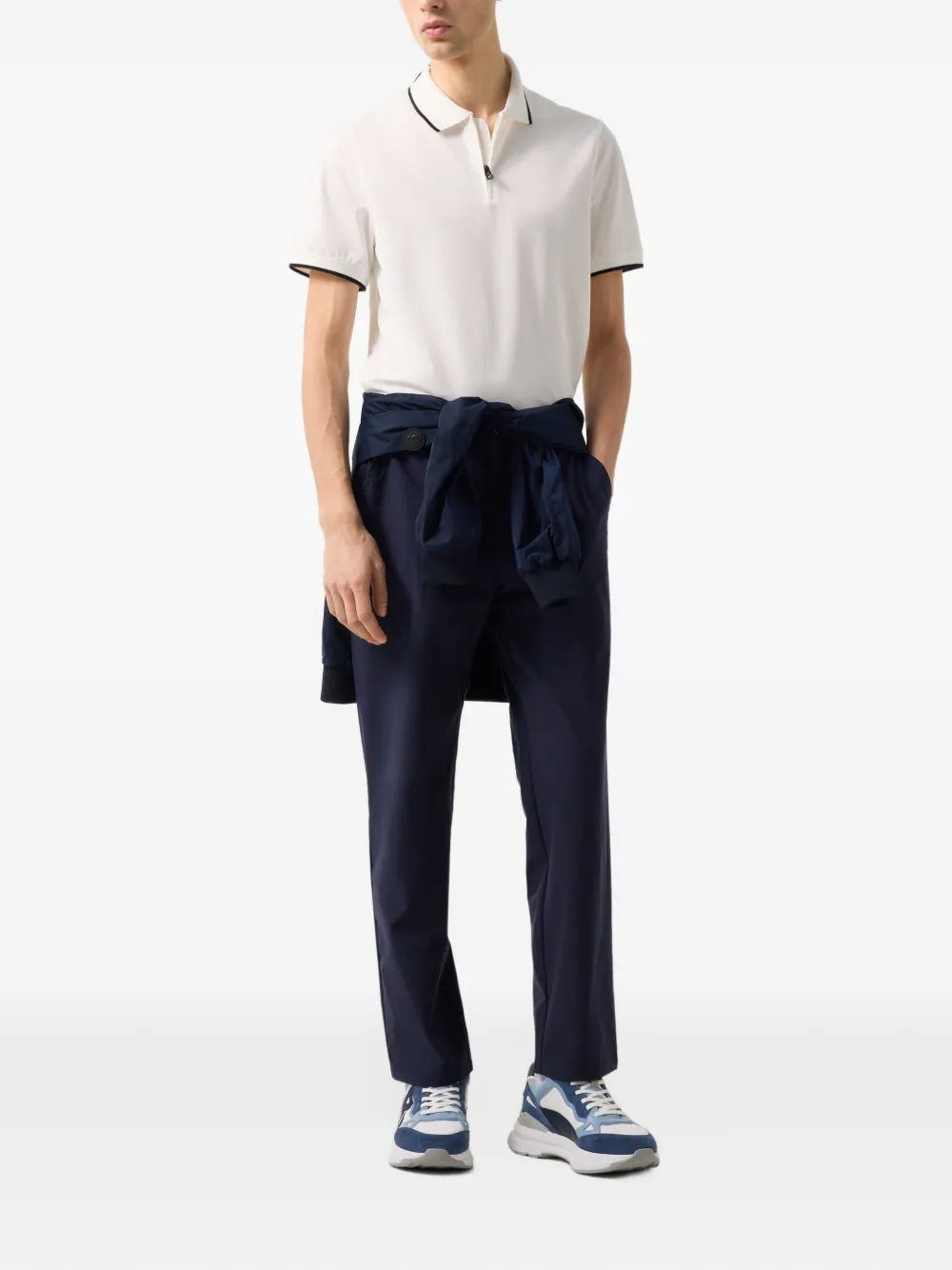 BOGNER Timo piqué polo shirt Wit