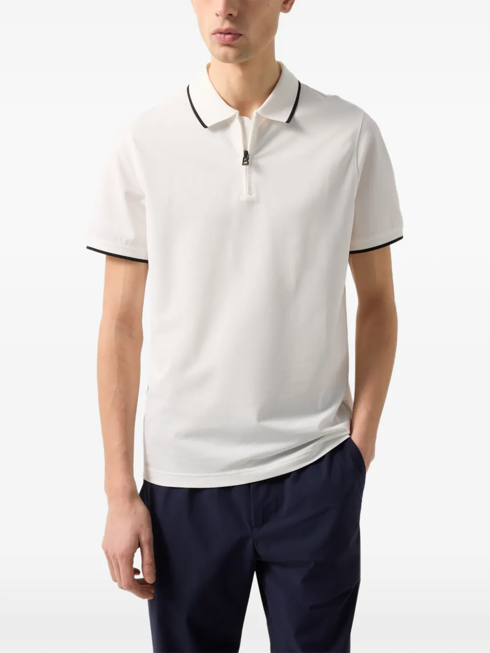 BOGNER Timo piqué polo shirt Wit