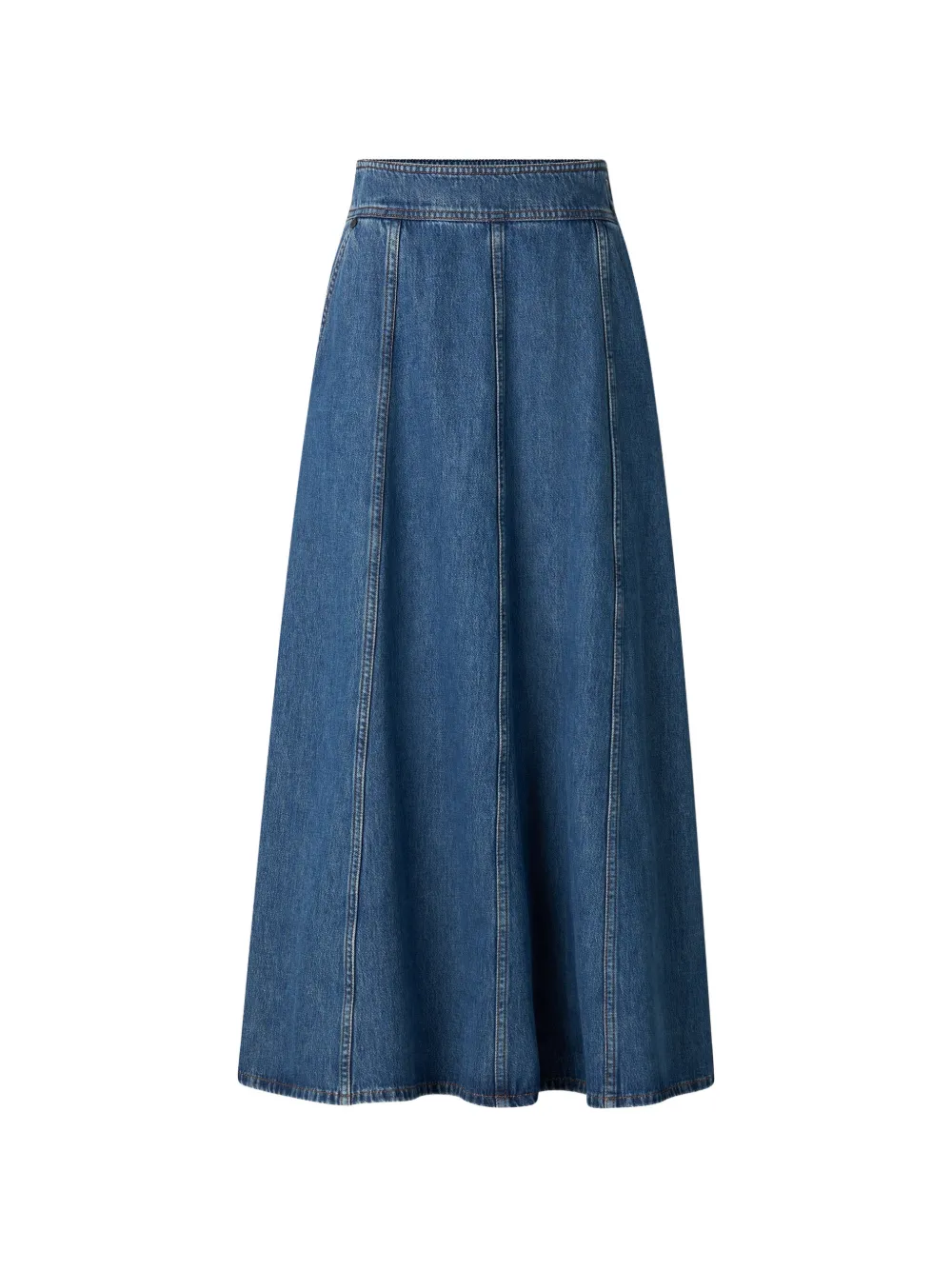 BOGNER Naila A-line midi skirt - Blau