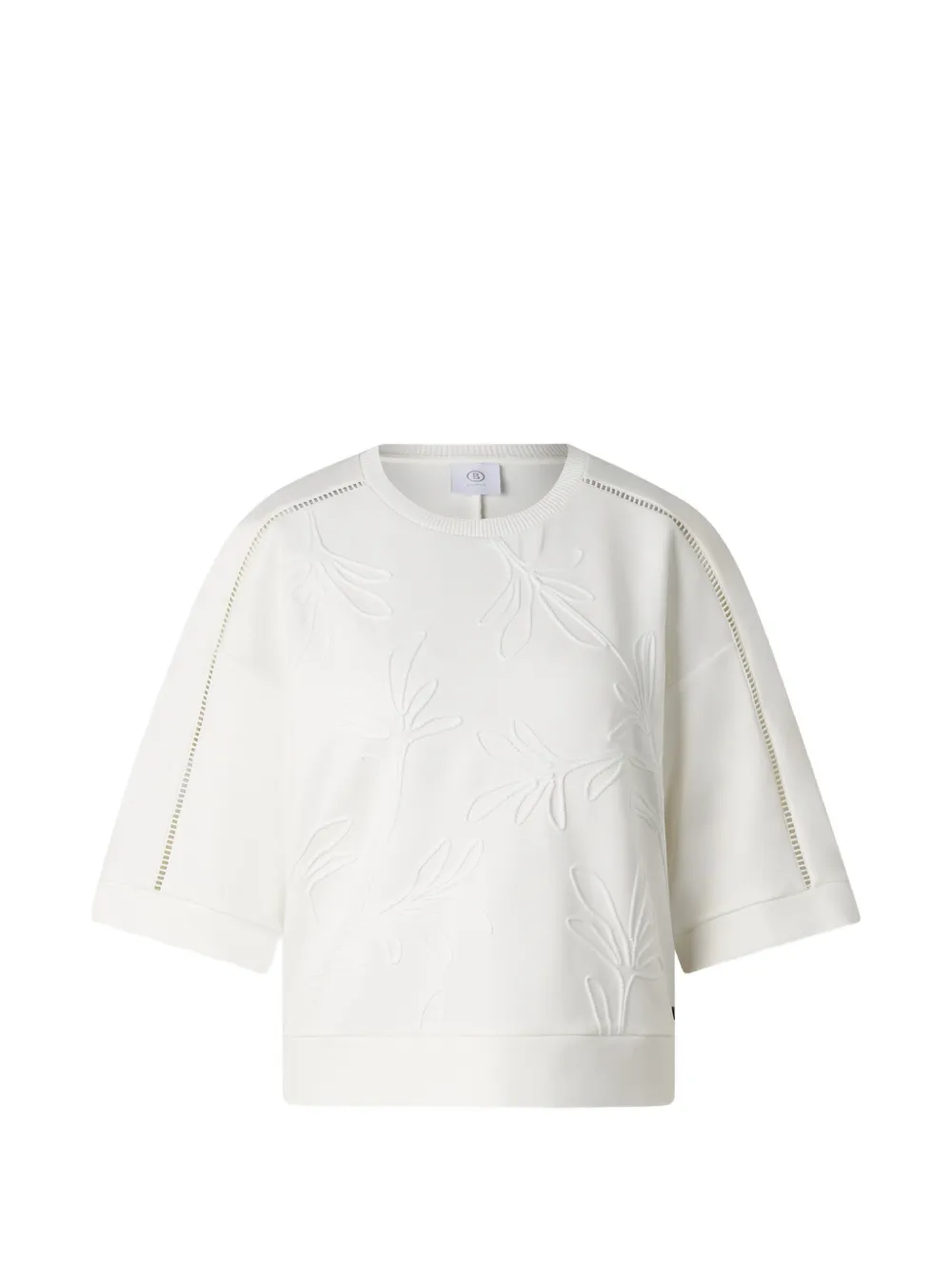BOGNER sweat Rabea brodé - Blanc BOGNER sweat Rabea brodé - Blanc