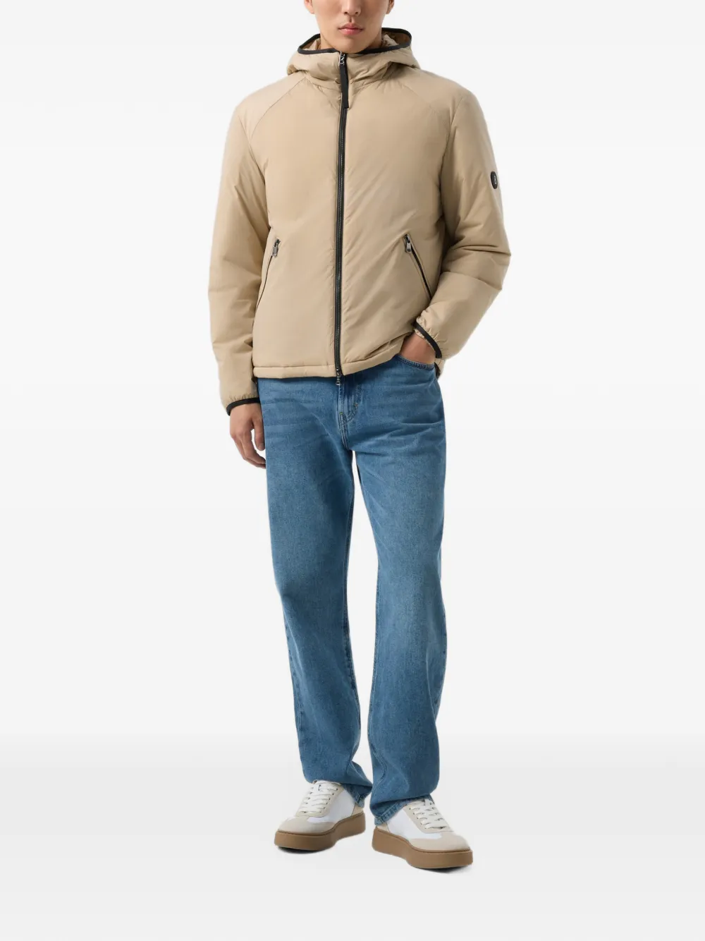 BOGNER Clio hooded jacket Beige