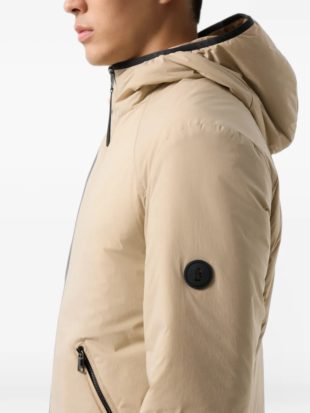 BOGNER Clio hooded jacket Beige