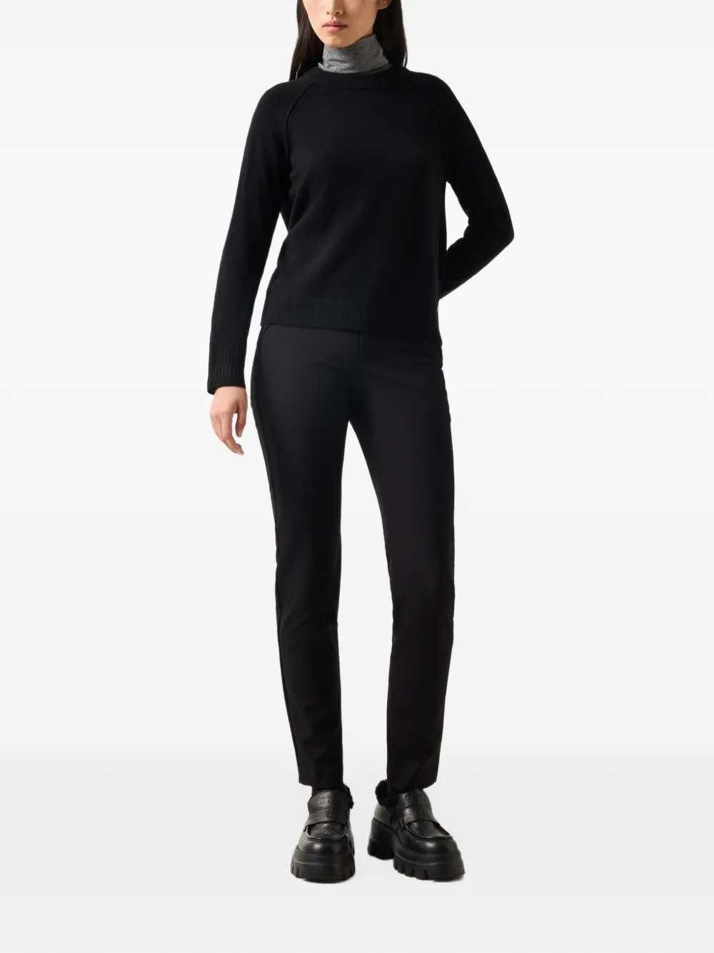 BOGNER Vanessa raglan-sleeve sweater Zwart